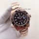 Copy Rolex GMT-Master II Rose Gold Black Ceramic Black Dial Men's Watch (2)_th.jpg